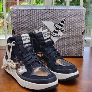 Converse X Joshua Vides Weapon Cx Hi A00715C Black/Clear/Rutabaga Multi Sizes